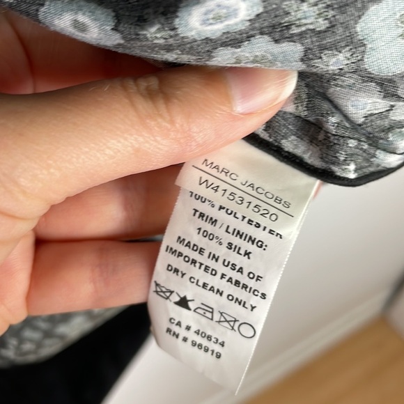 Marc Jacobs designer floral embellished open back dress - Picture 16 of 16